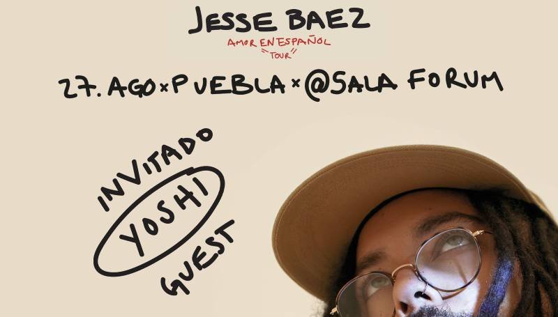 Jesse Baez llegará a Sala Forum con su tour ‘Amor en español’
