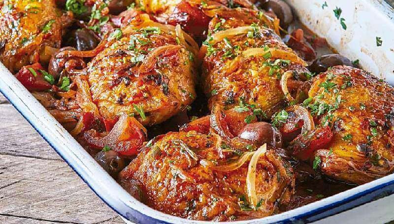 Pollo a la marinara
