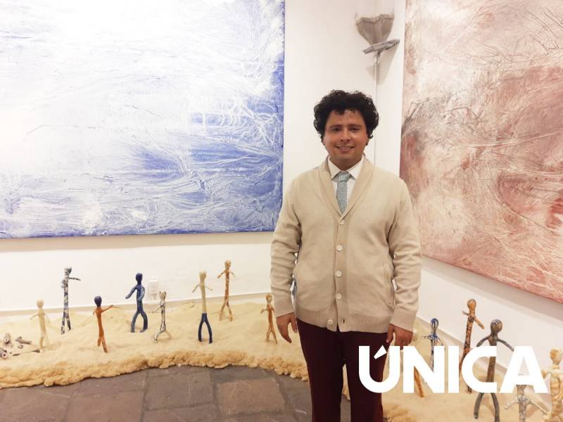 José Pellegrin y su exposición "Absoluta.Existencia"