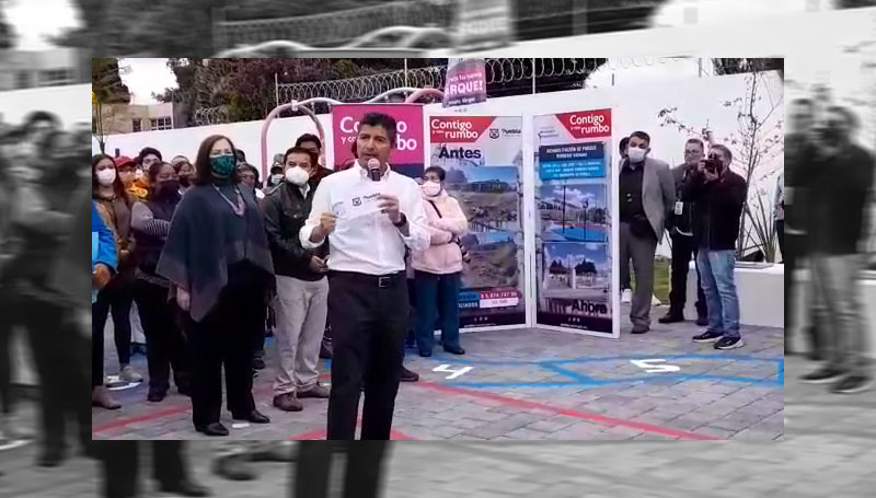 Entrega Eduardo Rivera el Parque Romero Vargas, con una inversión de 5 mdp Parque Romero Vargas, con una inversión de 5 mdp