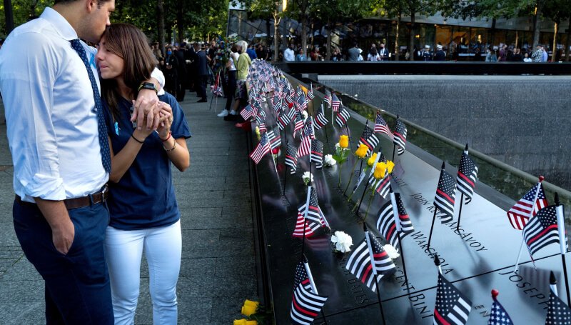 Nueva York conmemoró el 21 aniversario de los ataques terroristas a las torres gemelas