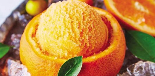 helado de mandarina 1