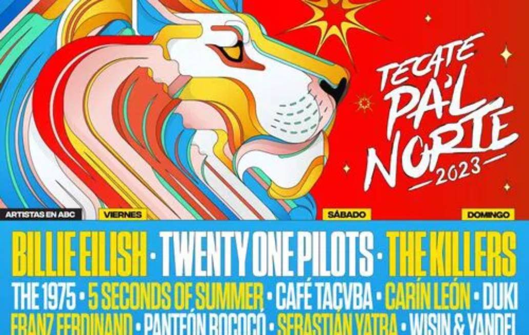 Tecate Pa'l Norte 2023 anuncia tres días de festival