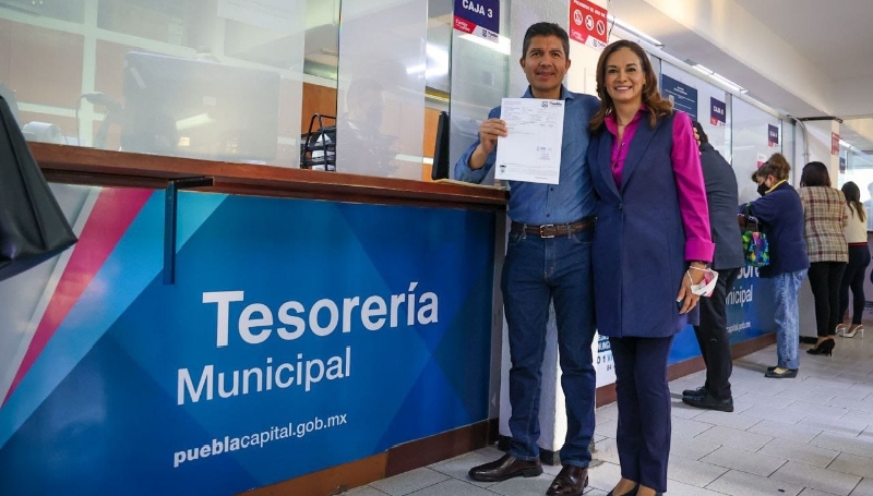 Anuncia edil de Puebla beneficios del pago anticipado de Predial y Limpia 2023 Anuncia edil de Puebla beneficios del pago anticipado de Predial y Limpia 2023