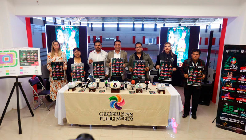 Anuncia Chignahuapan su 26 Feria Nacional del Árbol y de la Esfera Anuncia Chignahuapan su 26 Feria Nacional del Árbol y de la Esfera