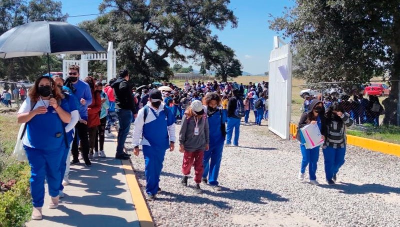 Piden estudiantes mejores servicios en la Politécnica de Amozoc; SEP inicia auditoria