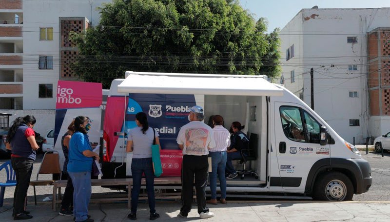 Opera en Puebla capital la unidad móvil para pago de Predial Opera en Puebla capital la unidad móvil para pago de Predial