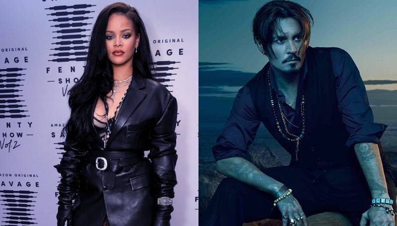 Johnny Depp y Rihanna trabajarán juntos