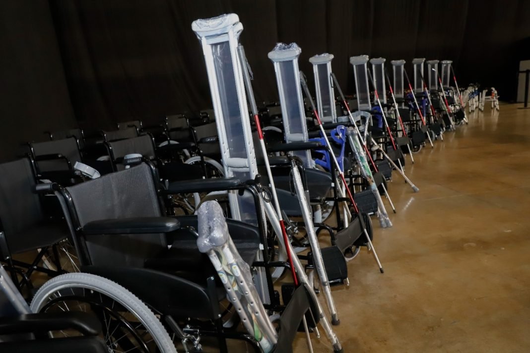 Entregan 4 mil 623 aparatos ortopédicos a 197 municipios de alta y muy alta marginación Entregan 4 mil 623 aparatos ortopédicos a 197 municipios de alta y muy alta marginación