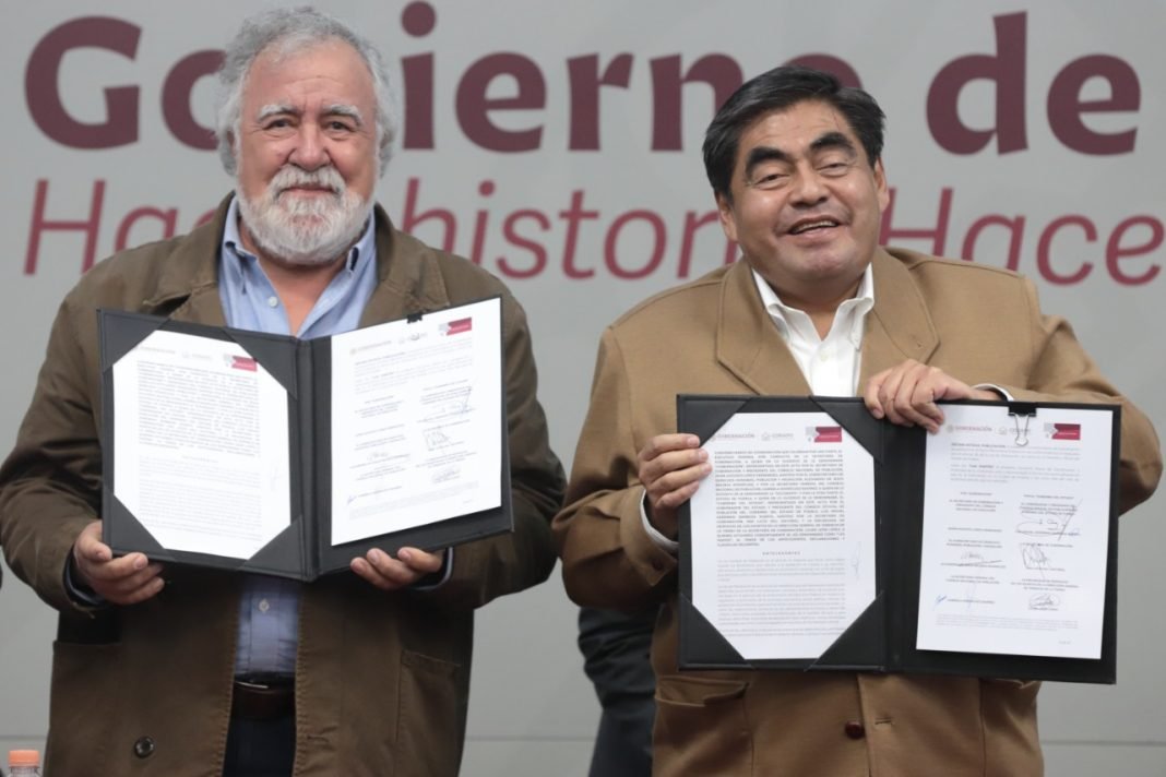 Acuerdan Puebla y Subsecretaría de Derechos Humanos impulso a desarrollo equitativo de regiones