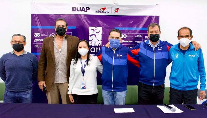 Presentan Duatlón Buap Mistertennis Puebla 2023
