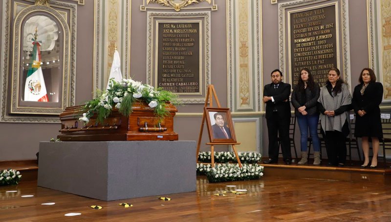 Las palabras de Rosario Orozco en último adiós a Miguel Barbosa Las palabras de Rosario Orozco en último adiós a Miguel Barbosa