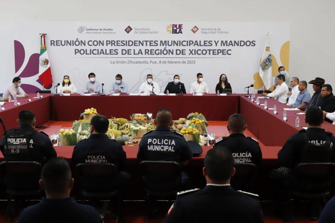 Propone gobernador de Puebla mando estatal de seguridad