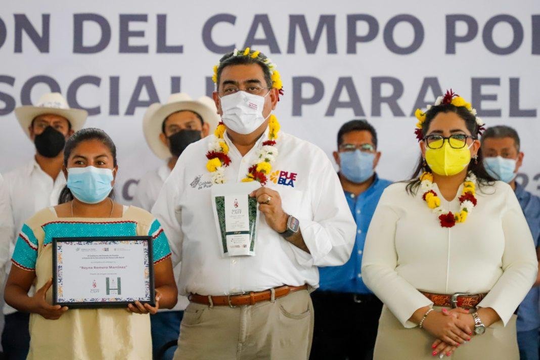 Garantiza gobernador de Puebla trabajo conjunto con AMLO en Sierra Norte