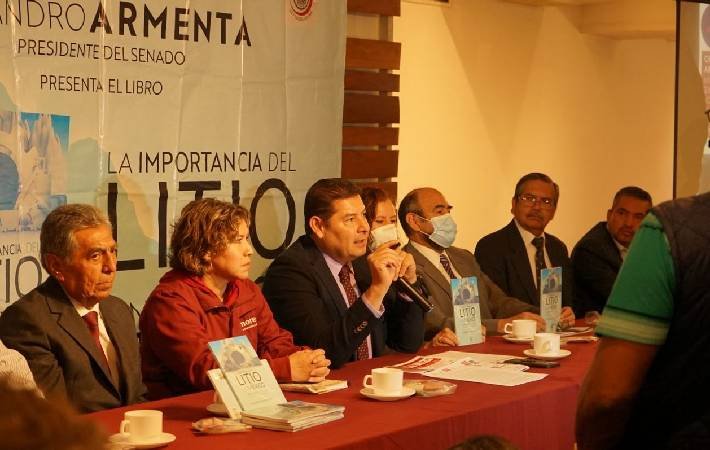 Propone Armenta crear fondos para alcanzar la soberanía financiera con el Litio