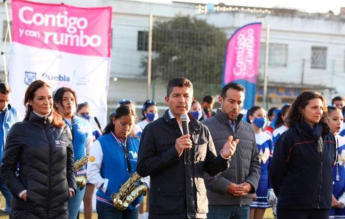 Presenta el ayuntamiento de Puebla el Torneo Inter Secus e Inter Prepas de Fut7