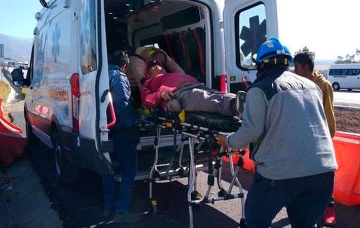 Graves, cinco peregrinos de Ajalpan tras accidente en autopista México-Puebla peregrinos ajalpan