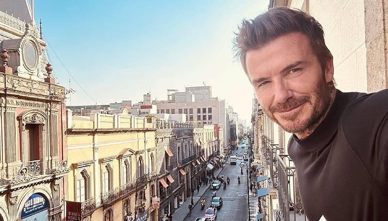 David Beckham y los lugares que visitó en México