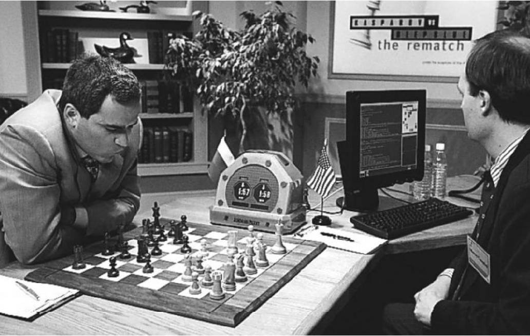 Un 6 de mayo, pero de 1997 se juega la primera de seis partidas de ajedrez entre el ruso Garry Kasparov y la computadora Deep Blue de IBM