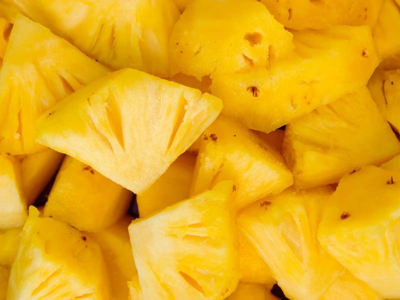 La tiamina de la piña acelera el metabolismo