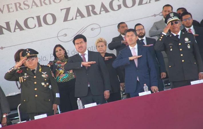 Conmemoran en Puebla el 161 del Aniversario Luctuoso del General Ignacio Zaragoza