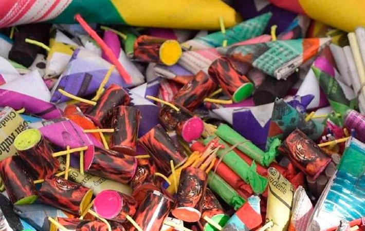 Refuerzan acciones contra la venta de materiales pirotécnicos