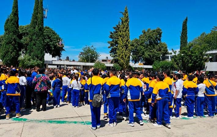 Participan instituciones públicas y privadas en Simulacro Estatal 2023