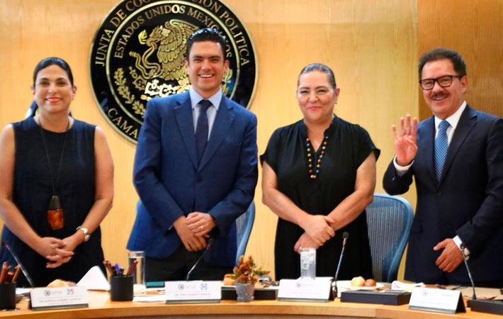 Celebra Ignacio Mier acercamiento del INE con Cámara de Diputados