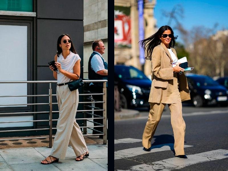 Pantalones beige: la elegancia silenciosa