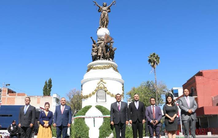 Llama gobernador de Puebla a fortalecer los valores en ceremonia de Consumación de la Independencia consumacion