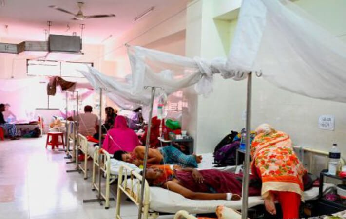 Aumento de dengue