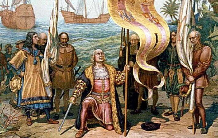 Un 12 de octubre primer viaje de Colón a las indias y la polémica de la estatua de Colón