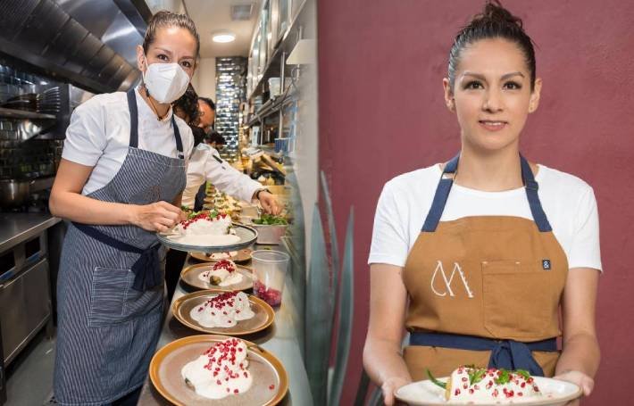 Liz Galicia en la gastronomía poblana