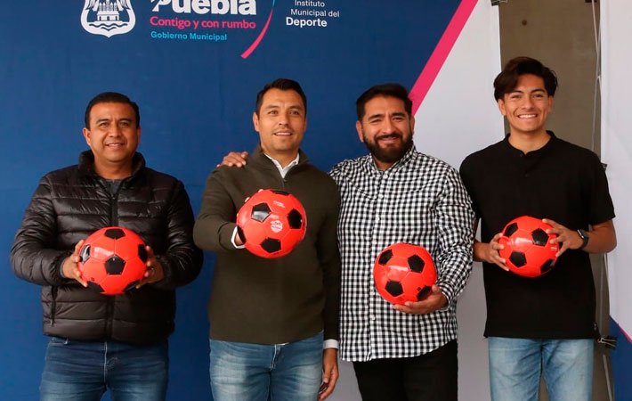 Presenta el ayuntamiento de Puebla el Torneo Municipal de Fut-7