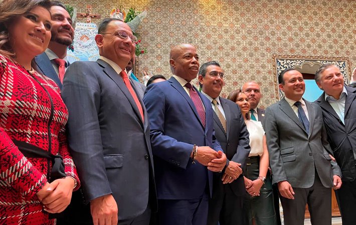 Alcalde de Nueva York visita Puebla Alcalde de Nueva York visita Puebla