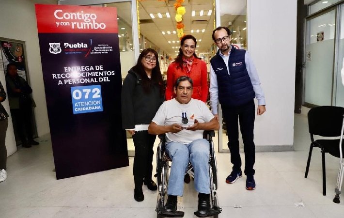 Línea 072, programa insignia del ayuntamiento de Puebla a favor de la inclusión laboral