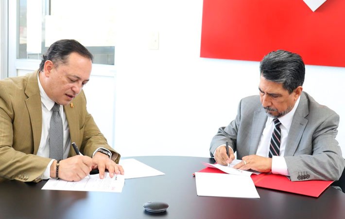 Firma INE convenios de colaboración con la UDLAP, UMAD y UDES