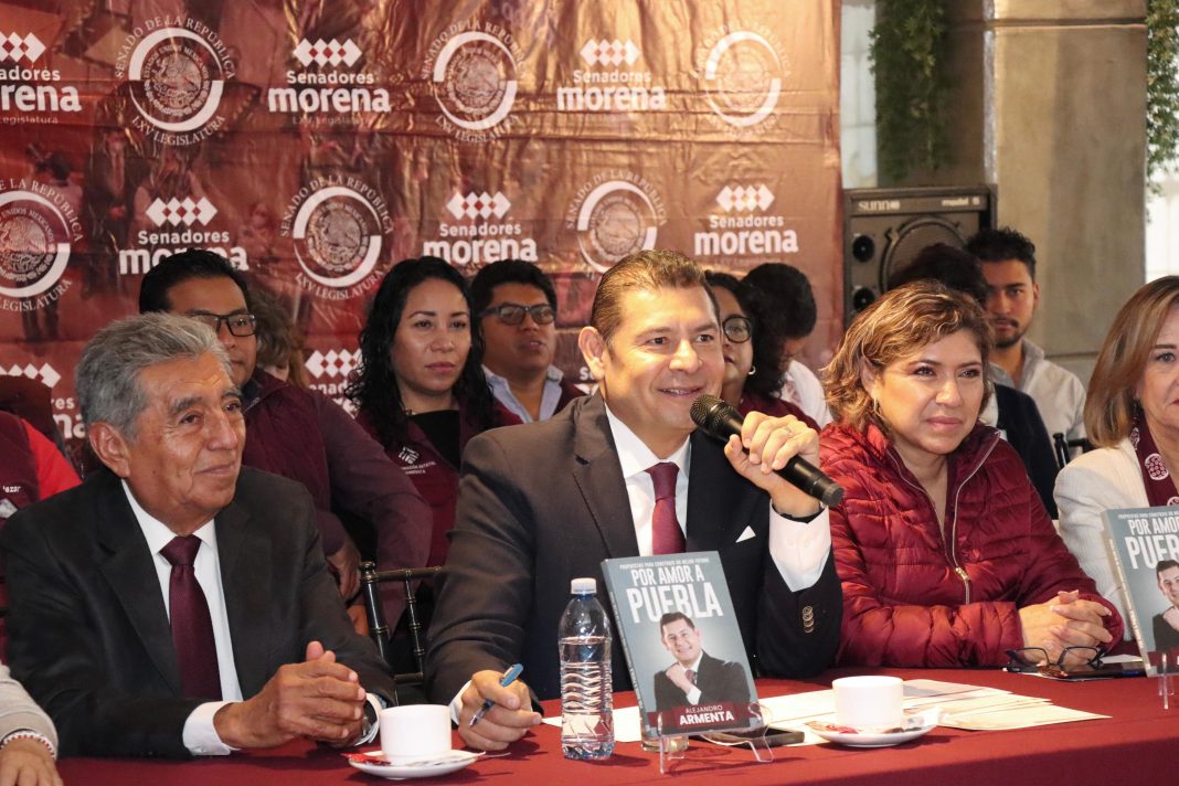 Sheinbaum estará en Puebla del 6 al 8 de diciembre: Armenta Sheinbaum estará en Puebla del 6 al 8 de diciembre: Armenta