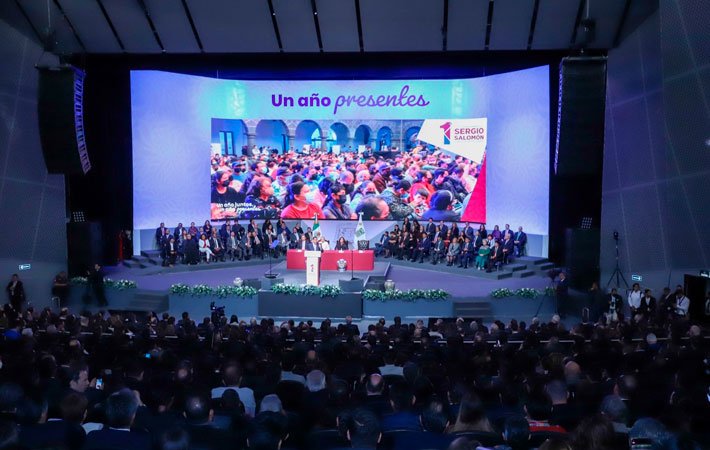 Sergio Salomón: Un año de transformaciones informe 1