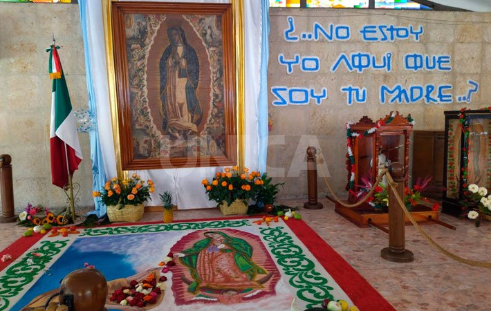 Demuestran poblanos su fervor a la Virgen de Guadalupe