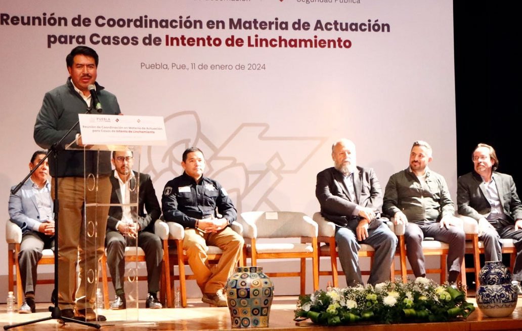 Fortalece gobierno de Puebla protocolos de actuación ante intentos de linchamiento