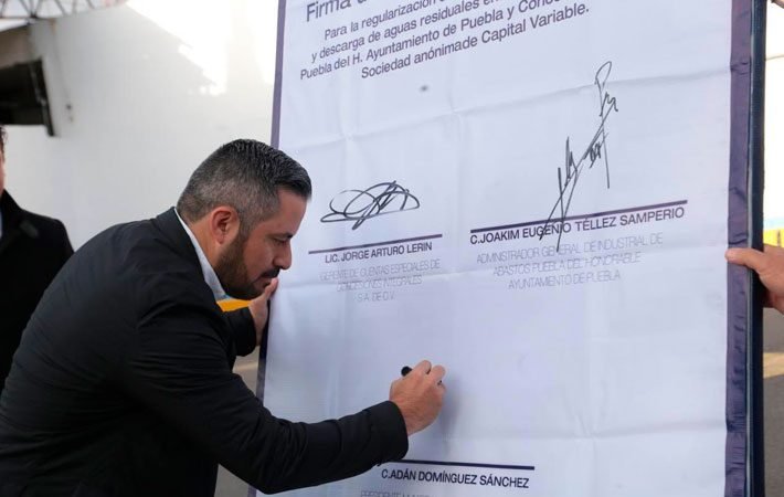Ayuntamiento de Puebla y Concesiones Integrales de firman convenio de colaboración
