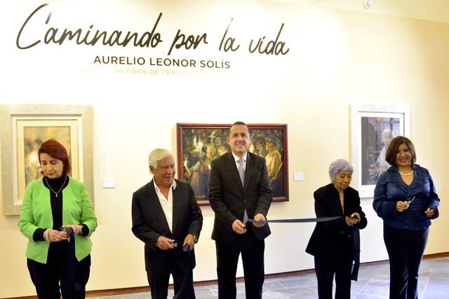 BUAP sede de la exposición “Caminando por la vida”, 50 años de trayectoria, de Aurelio Leonor Solís BUAP sede de la exposición “Caminando por la vida”, 50 años de trayectoria, de Aurelio Leonor Solís