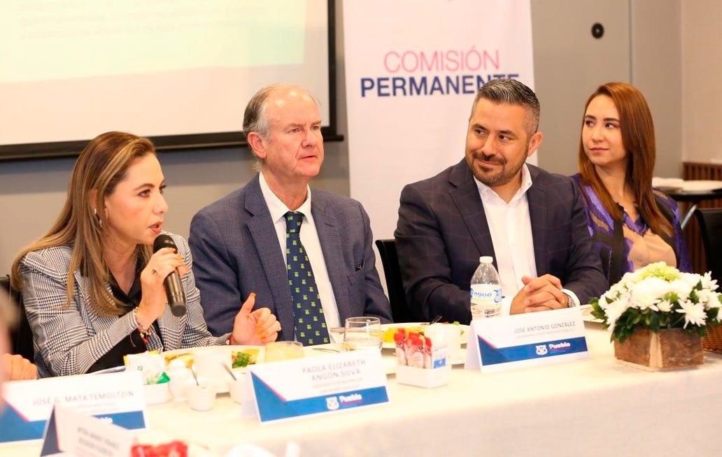 Puebla va por buen rumbo, asegura alcalde en sesión de la Comisión Permanente