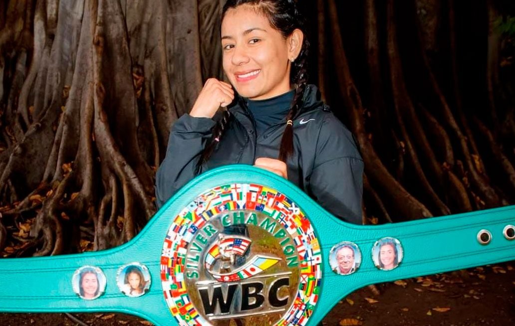 Refuerza “La Bonita” Sánchez preparación para exponer su título mundial de boxeo