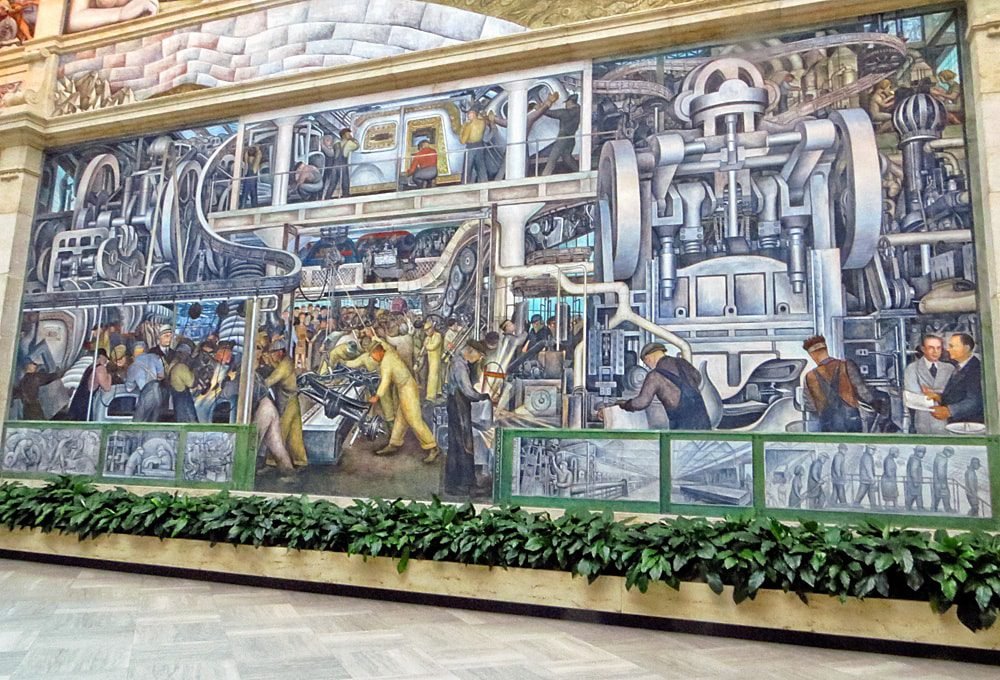 Detroit murales Diego Rivera