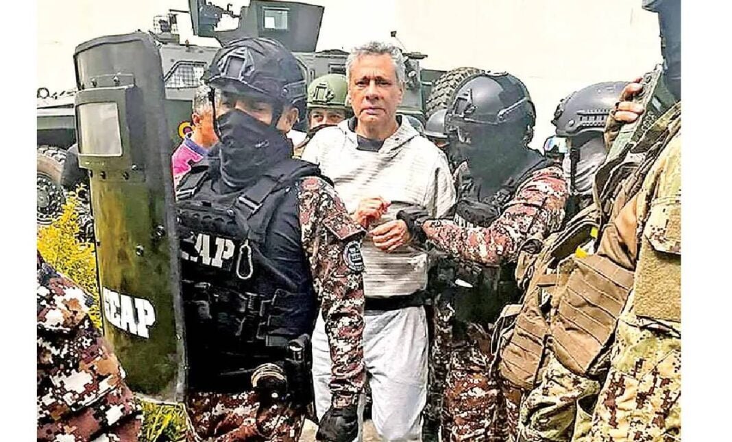 Foto: El exvicepresidente de Ecuador Jorge Glas