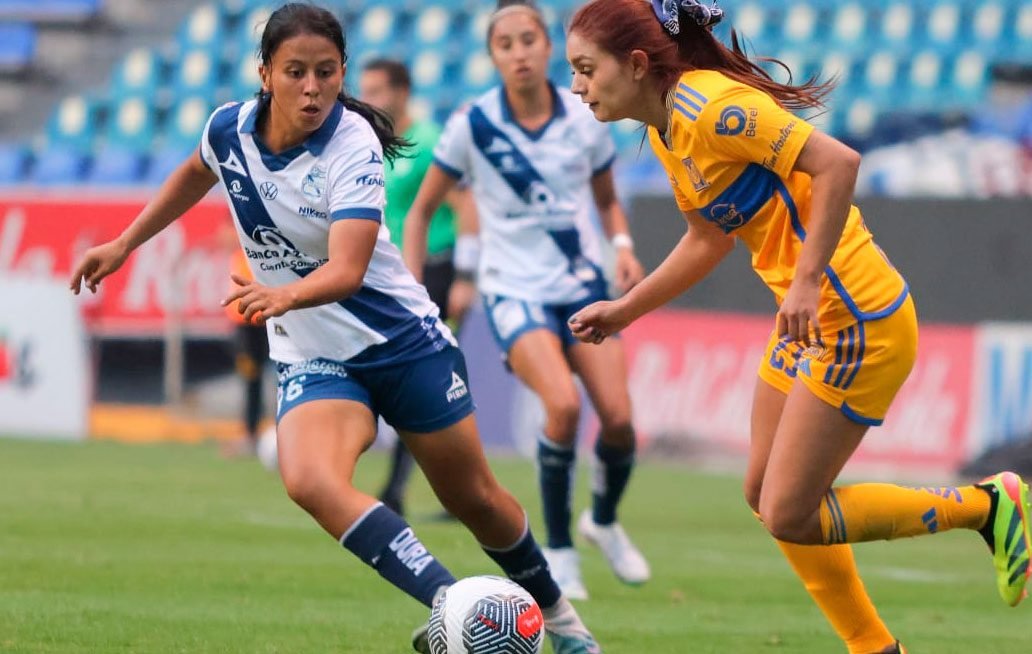 Cae Club Puebla Femenil por goleada ante las Amazonas de Tigres UANL; capitana felina sale en camilla