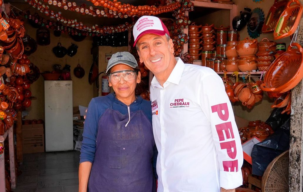 Pepe Chedraui celebra los 493 años de la fundación de Puebla en el Barrio de La Luz