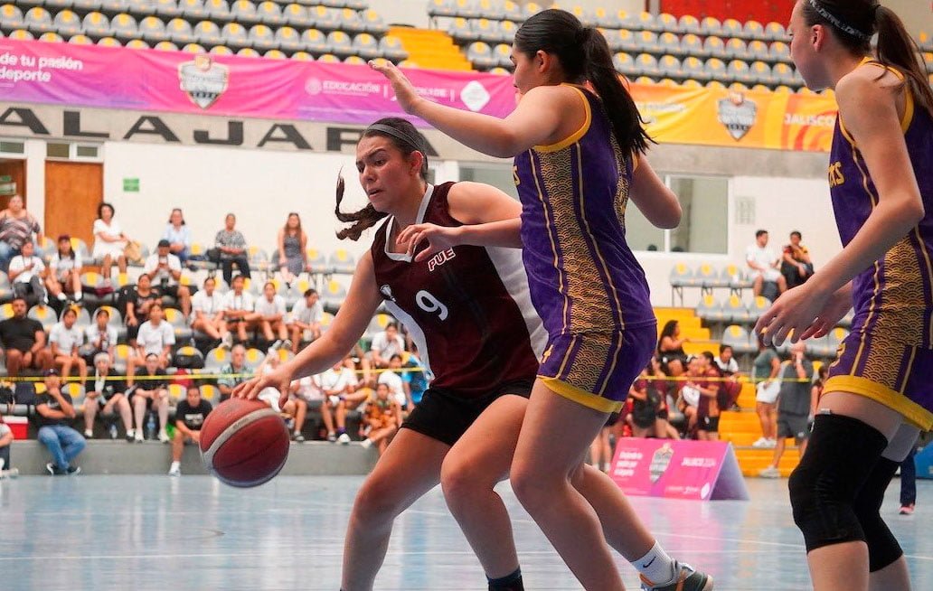 Conquista selección femenil de Puebla plata en basquetbol de los Juegos Nacionales 2024
